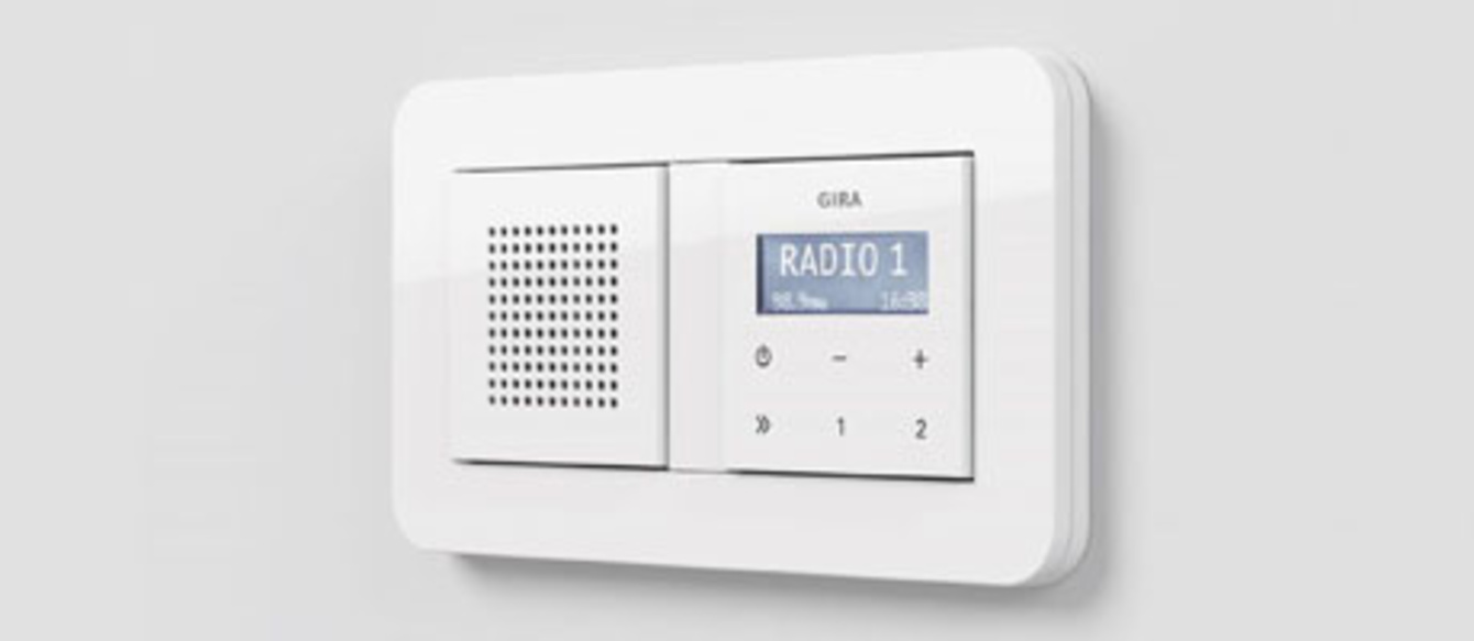 Gira Radio bei Schmid Elektro in Kolbermoor