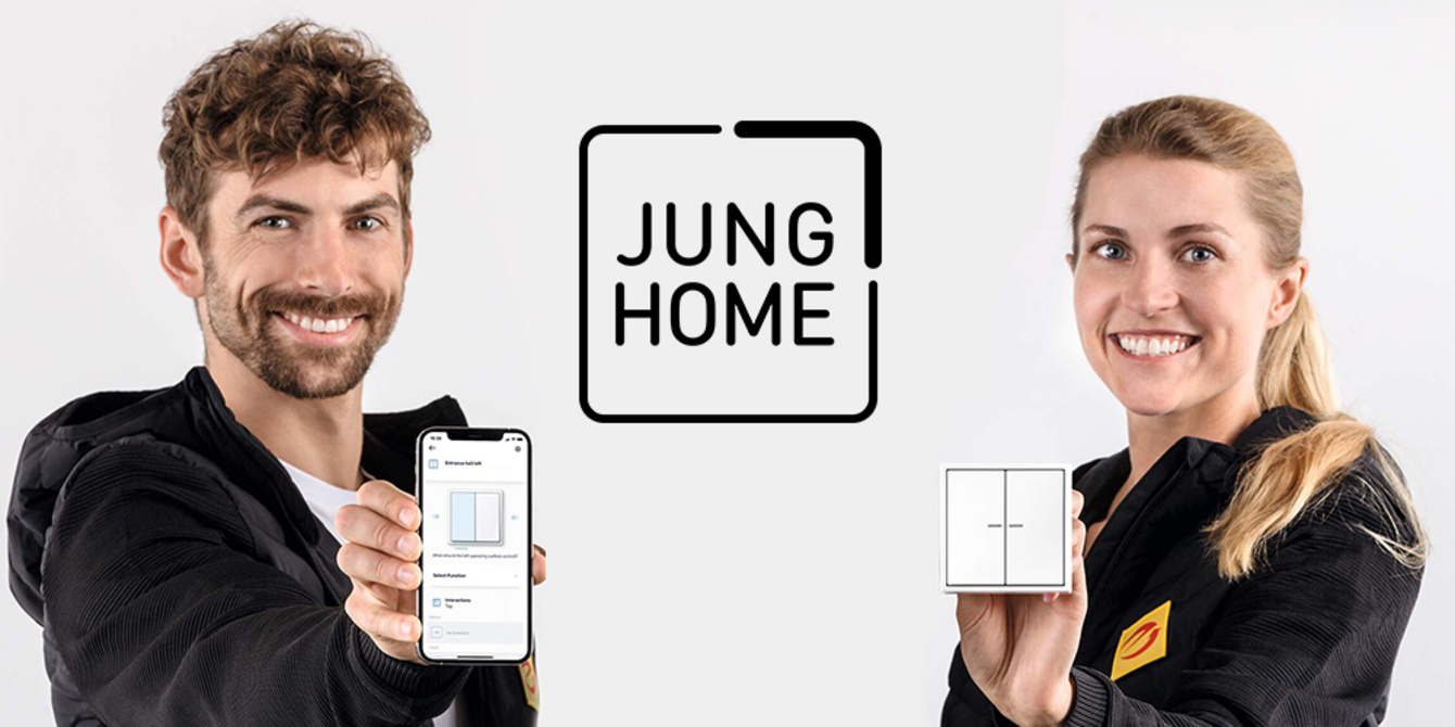 JUNG HOME bei Schmid Elektro in Kolbermoor